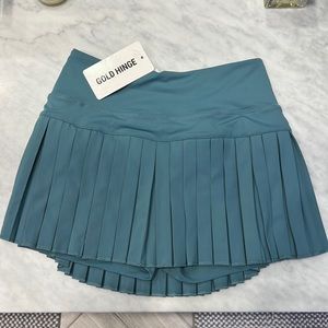 Gold Hinge Tennis Skirt